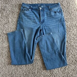 Old Navy High Rise Straight Leg Jeans